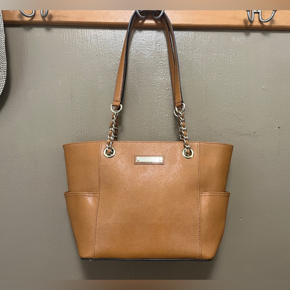 Calvin Klein Safiano Leather Bag